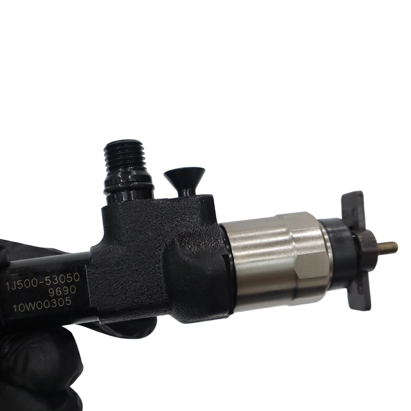 1PCS Common Rail Injector 095000-9690 For Kubota V3800 V3800T V3800-CR 3.8L Engine M9960 M108S SVL90-2 Bobcat S750 S770 S850 T750 T770 - Image 3