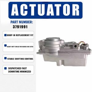 12V Turbo Eletronic Actuator 3789677 P-3791991 For Cummins ISX15 QSX15 (With