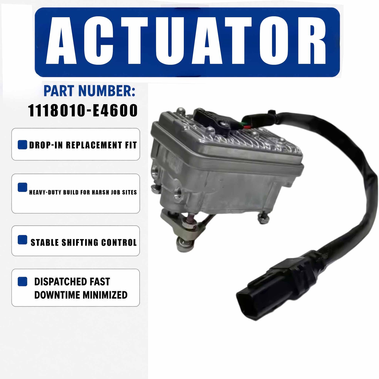 1118010-E4600 12V Turbo Eletronic Actuator For Chevrolet Silwerado GMC