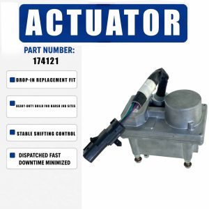 S300V Series 12V Turbo Eletronic Actuator 174121 For Navistar Harvester