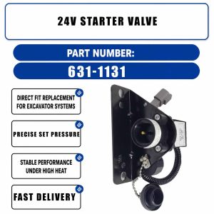631-1131 24V Starter Valve 631-1131 For Caterpillar CAT 825 825K 815K 815