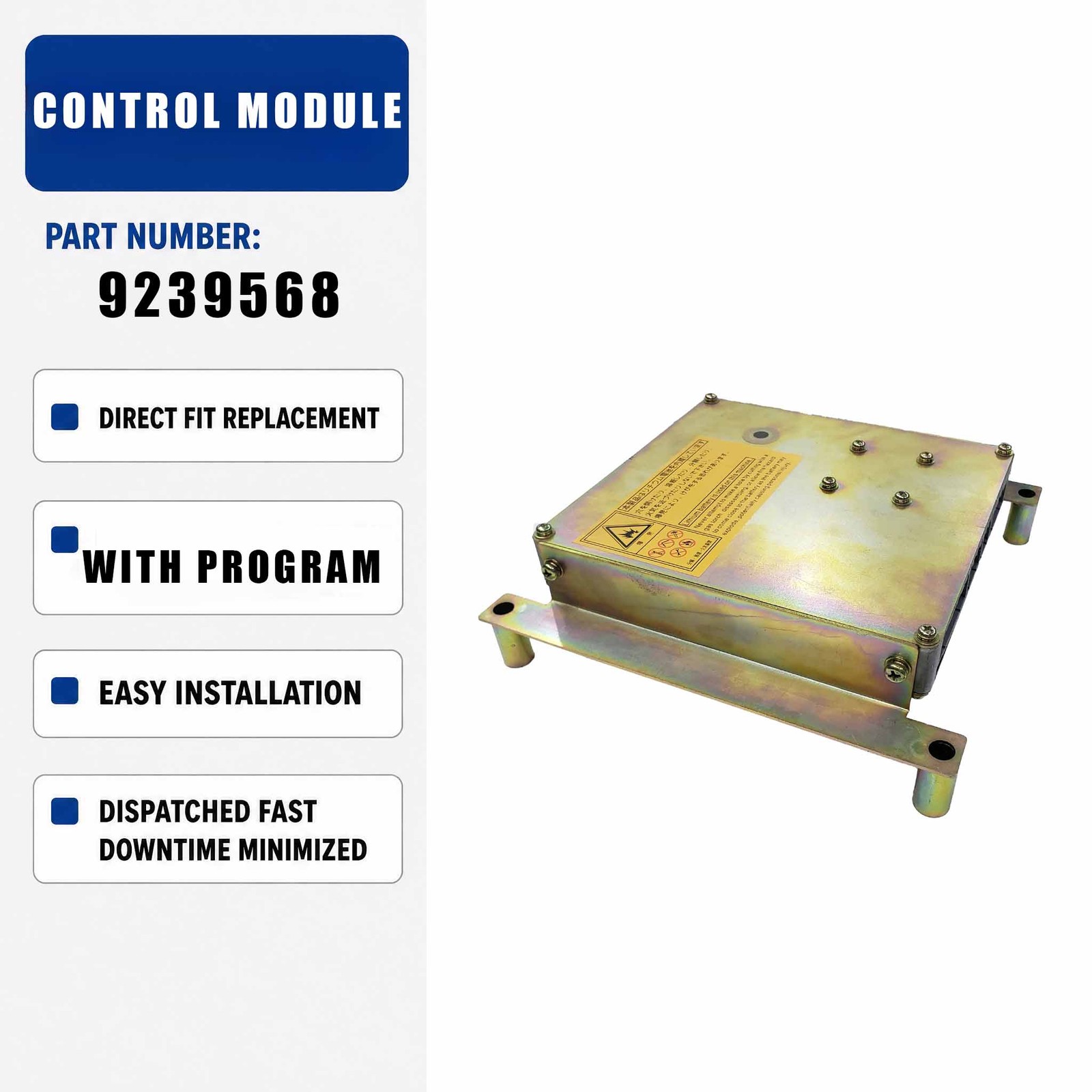 9212078 Excavator ECU Controller For John Deere Logger 2054 2154D 2454D 2554