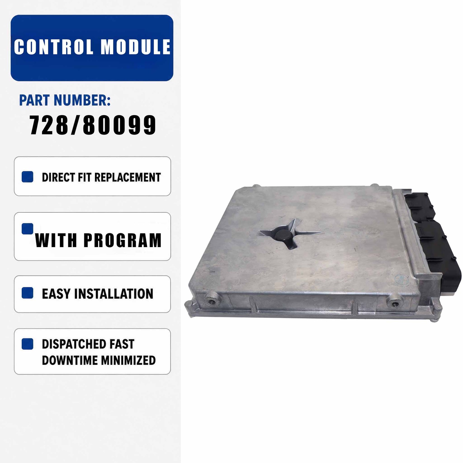 728/80099 Engine Control Moule ECU For Isuzu 4HK1 Engine