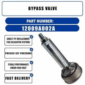 12009A002A BYPASS VALVE For Sany SY215-8 Excavator