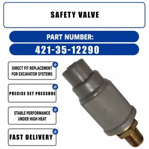 421-35-12290 Safety Valve For KOMATSU WA380 WA450 WA800 WA900 HD985