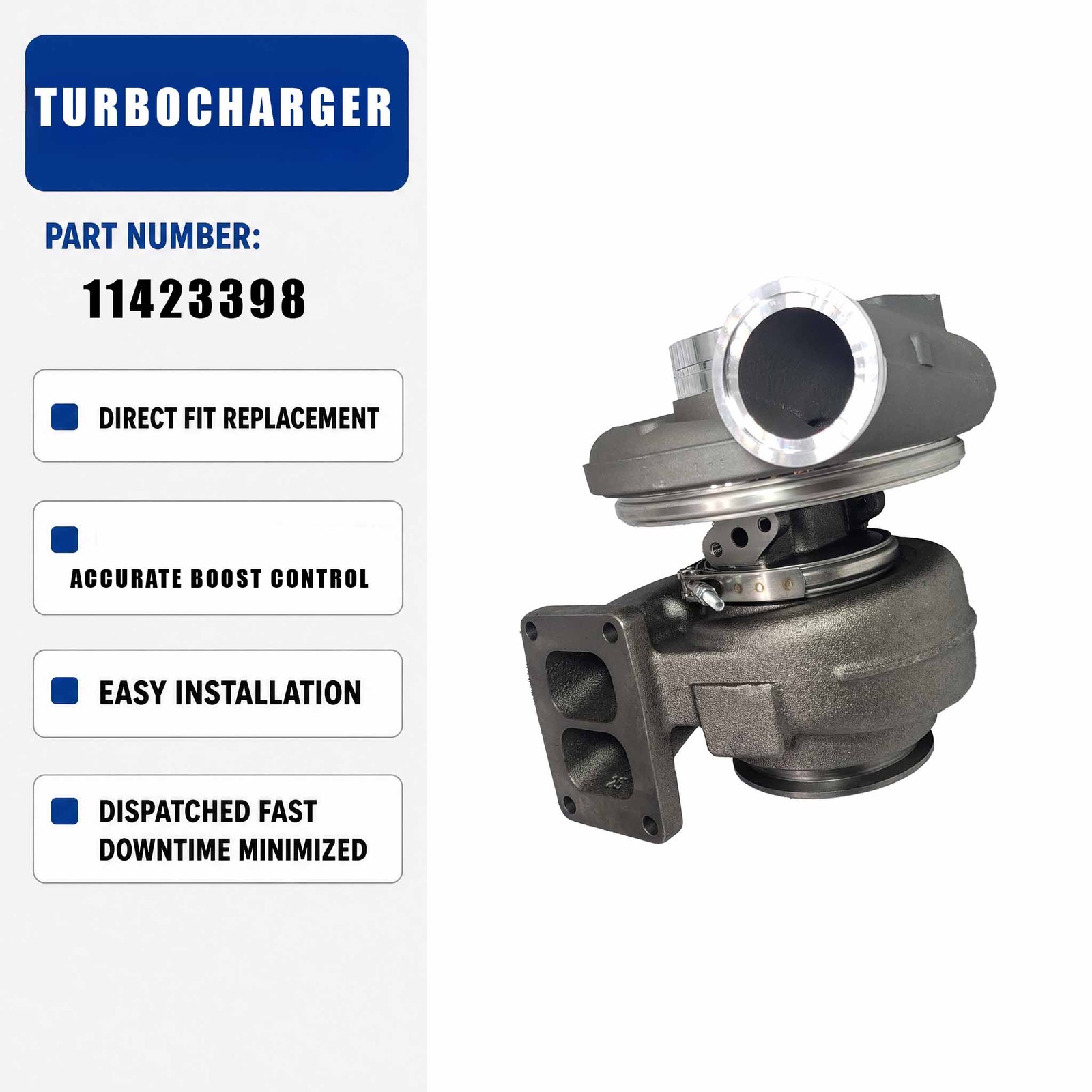 11423397 Turbocharger Turbo For VOLVO EC330B EC360B EC360C EC461B