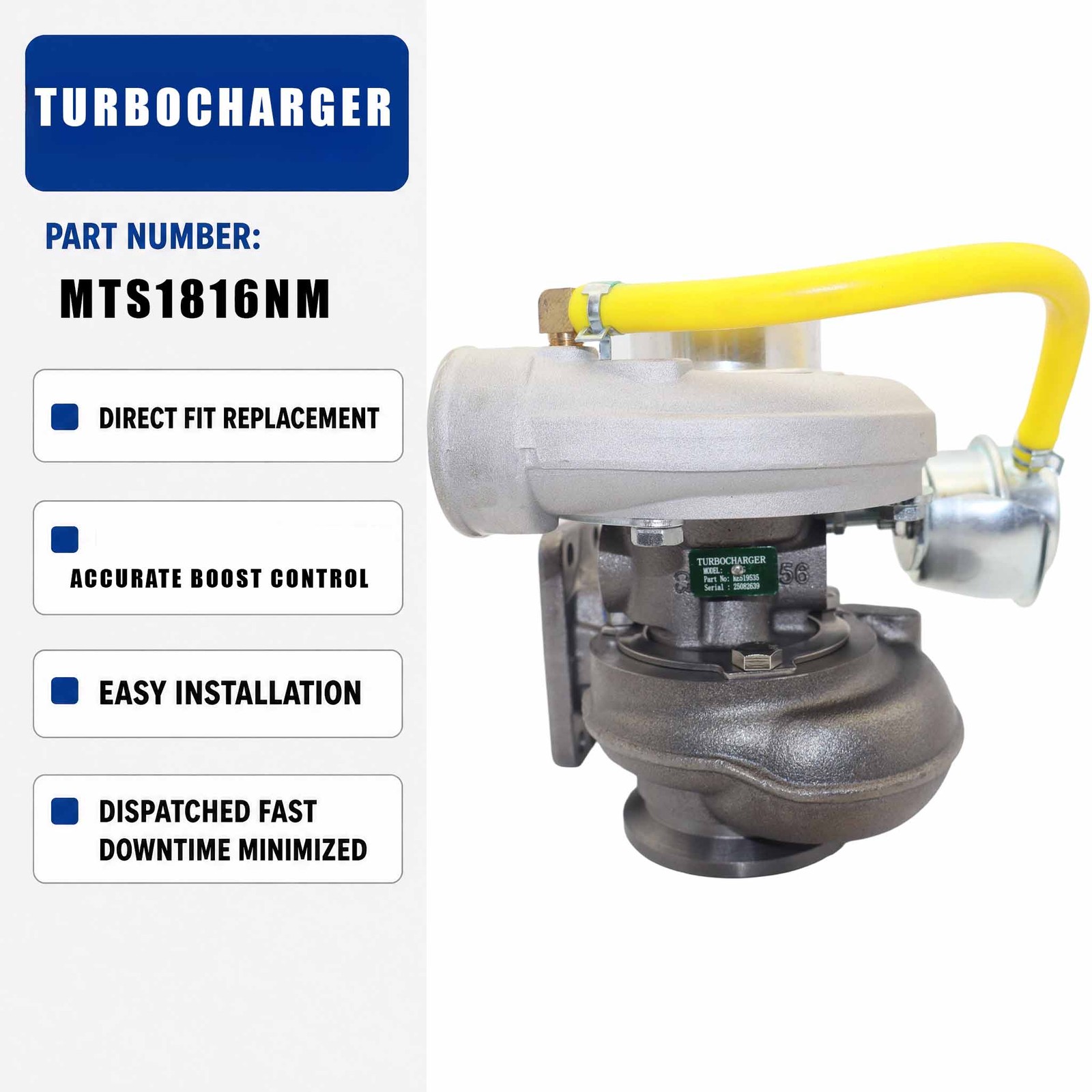 476628 Turbo S1BG036 Turbocharger For John Deere TF HF TF270 HF270 5030TF 5030
