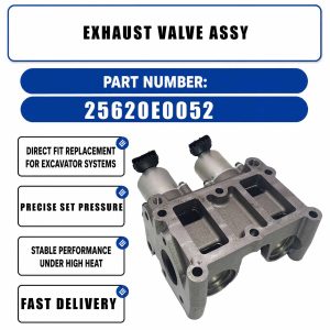 25620-E0052 Exhaust Valve Assy For Kobelco HINO J08E Engine
