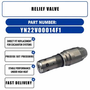 Relief Valve 177-2549 HM-E10025 14785 For Volvo EC290 Swing Main Valve