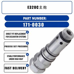 KZ000757 Main Relief Valve For E320C E325C E323D E320D