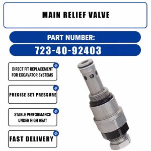 Main Relief Valve HM-E10023 For Komatsu
