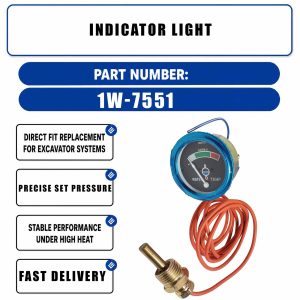 Indicator light 1W-7551 1W7551 For Caterpillar CAT FB518 Felling Wood Returns