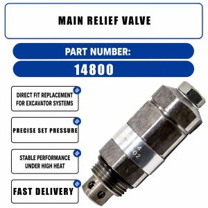 Main Relief Valve 21113-40058 KZ000758 For CAT E200B E120 E312 E315 E200B E320