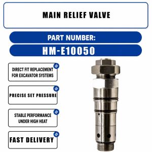 Main Relief Valve HM-E10050 14799 For Cat E320C E325C E323D E320D