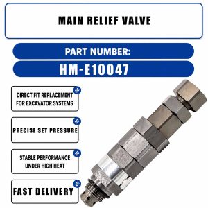Main Relief Valve HM-E10047 For CAT E307 E307C E308