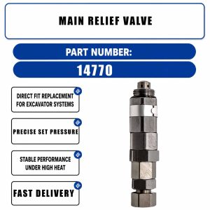 Main Relief Valve 4289406 For HITACHI EX200-2