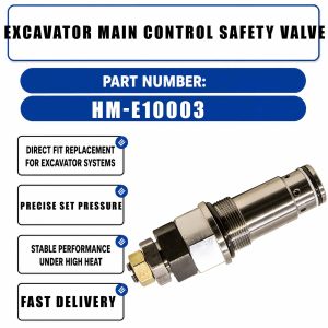 Excavator Main Control Safety Valve 709-70-51200 For Komatsu PC200-3 PC120-5