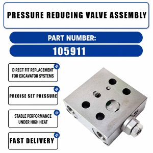 Pressure Reducing Valve Assembly 702-21-55100 For Komatsu PC130-7 Crawler