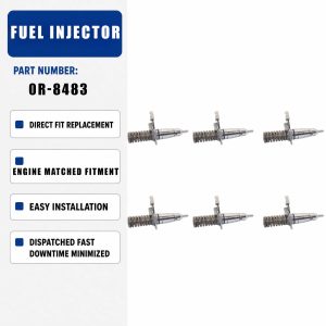 140-8413 6PCS Fuel Injector For Caterpillar CAT D5M D6M Crawler Tractor 3116