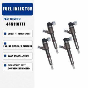 1PCS Fuel Injector 445110777 For Kubota KX040-4 MX4800DT MX4800F MX4800H