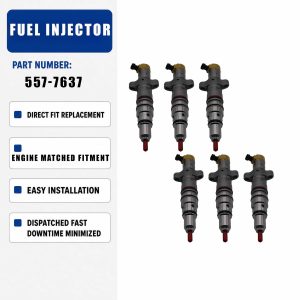 T434154 1PCS Fuel Injector For Caterpillar CAT Engine C9 330D 336D 340D
