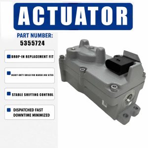 12V Turbo Eletronic Actuator 5501185RX For CUMMINS X15 Engine HE300 Series