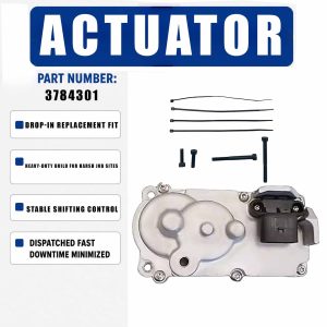 12V Turbo Eletronic Actuator PN-3784301 3780075 3784301 For Cummins 8.9 ISC ISL