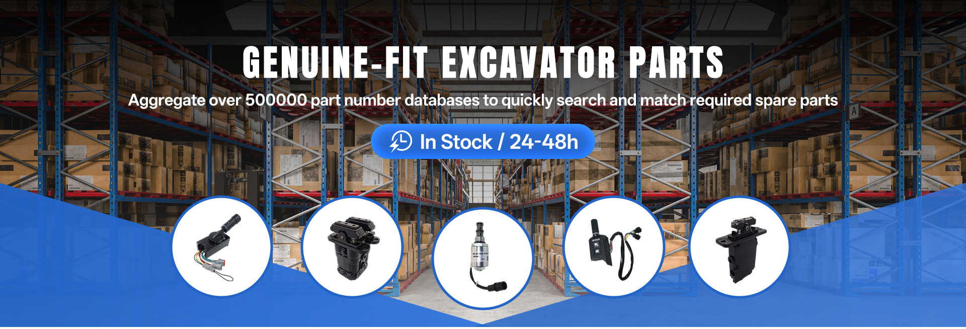 GENUINE-FIT EXCAVATOR PARTS