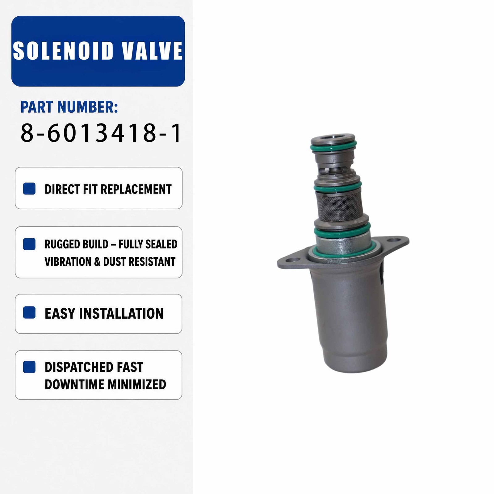 12V Solenoid valve SV98-T39S For Hydraforce Muncie CS10 CS20 Forklift 1505-12DR