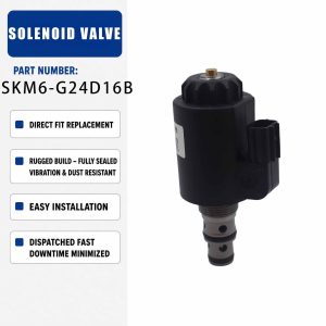Solenoid valve SKM6-G24D16B For SK Machinery Parts