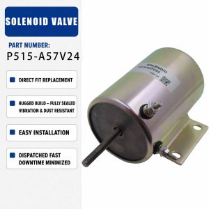 23504197 Solenoid valve For Deutz F2L2011 BF3L2011 D3L2011 F3L2011 Engine