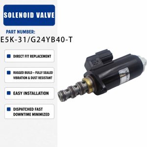 Solenoid valve YN35V00021F1 For SK100/120/200-3/6 Machinery Parts