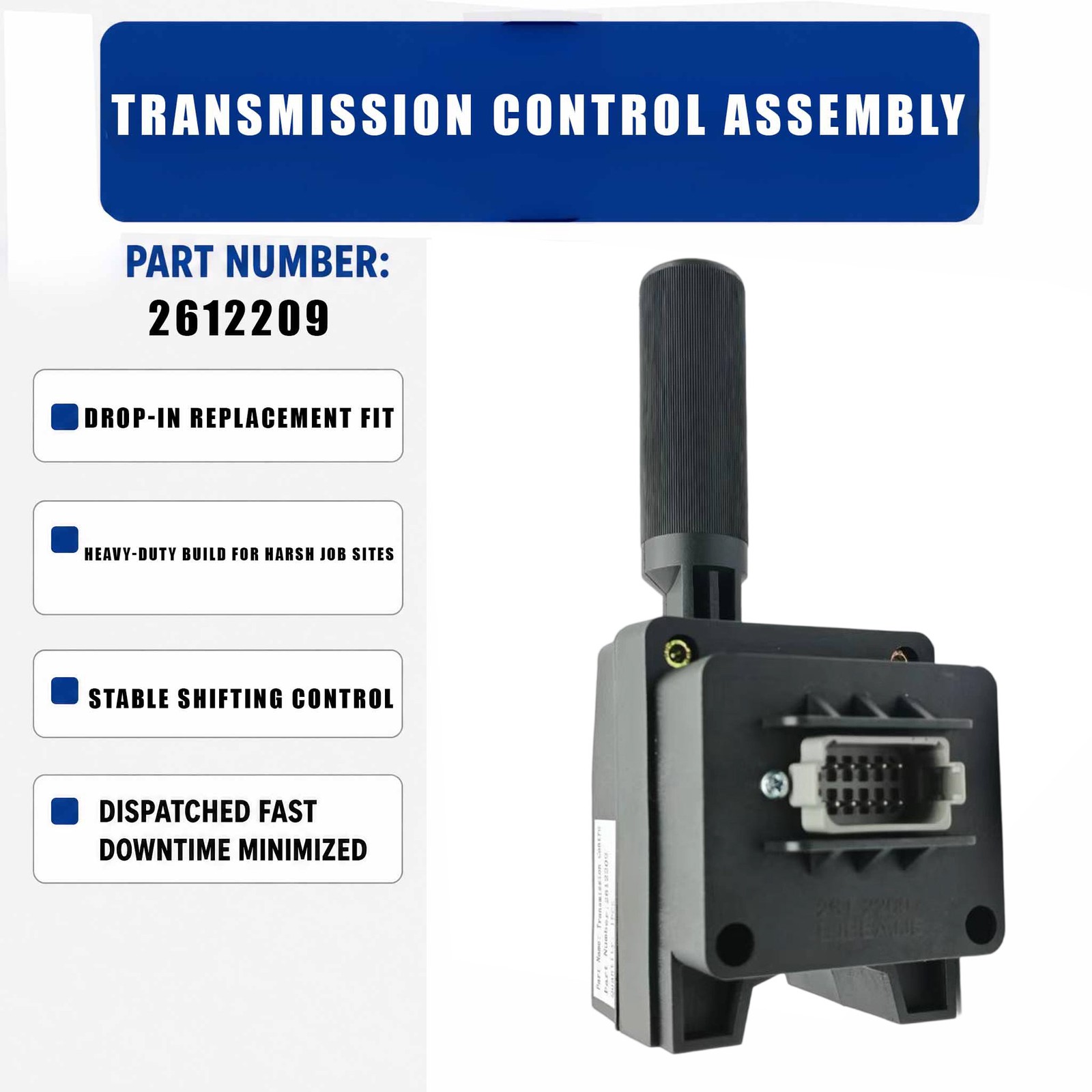 261-2209 2612209 Transmission control assembly For Caterpillar CAT Backhoe
