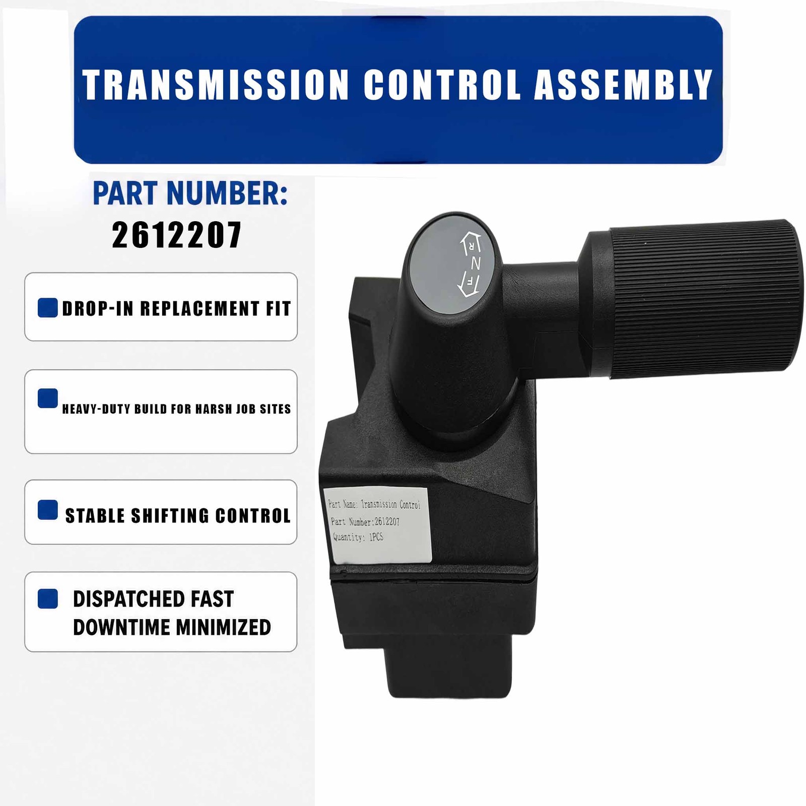 261-2207 2612207 Transmission control assembly For Caterpillar CAT Backcavator