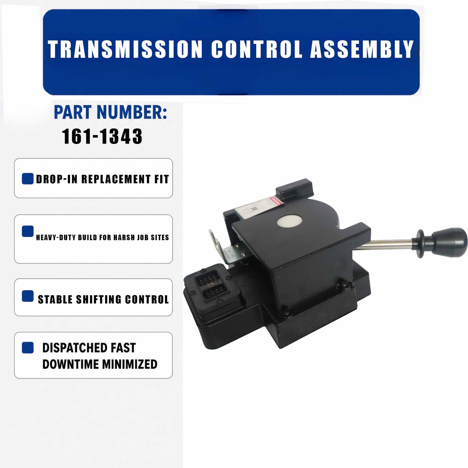 161-1343 Control assembly For Caterpillar CAT 12H NA 140H NA 12H 120H ES 120H