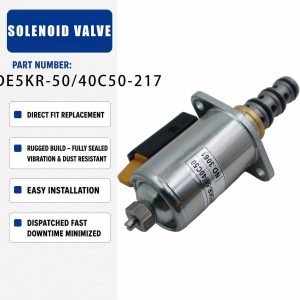 Solenoid valve KDRDE5KR-50/40C50-217 For Kobelco SK250-8 SK350-8 Excavator