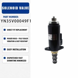 Solenoid valve YN35V00049F1 For Kobelco SK20-8