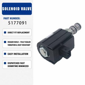 5168052 Solenoid valve For New Holland T4040F TN55D TM135 TM155