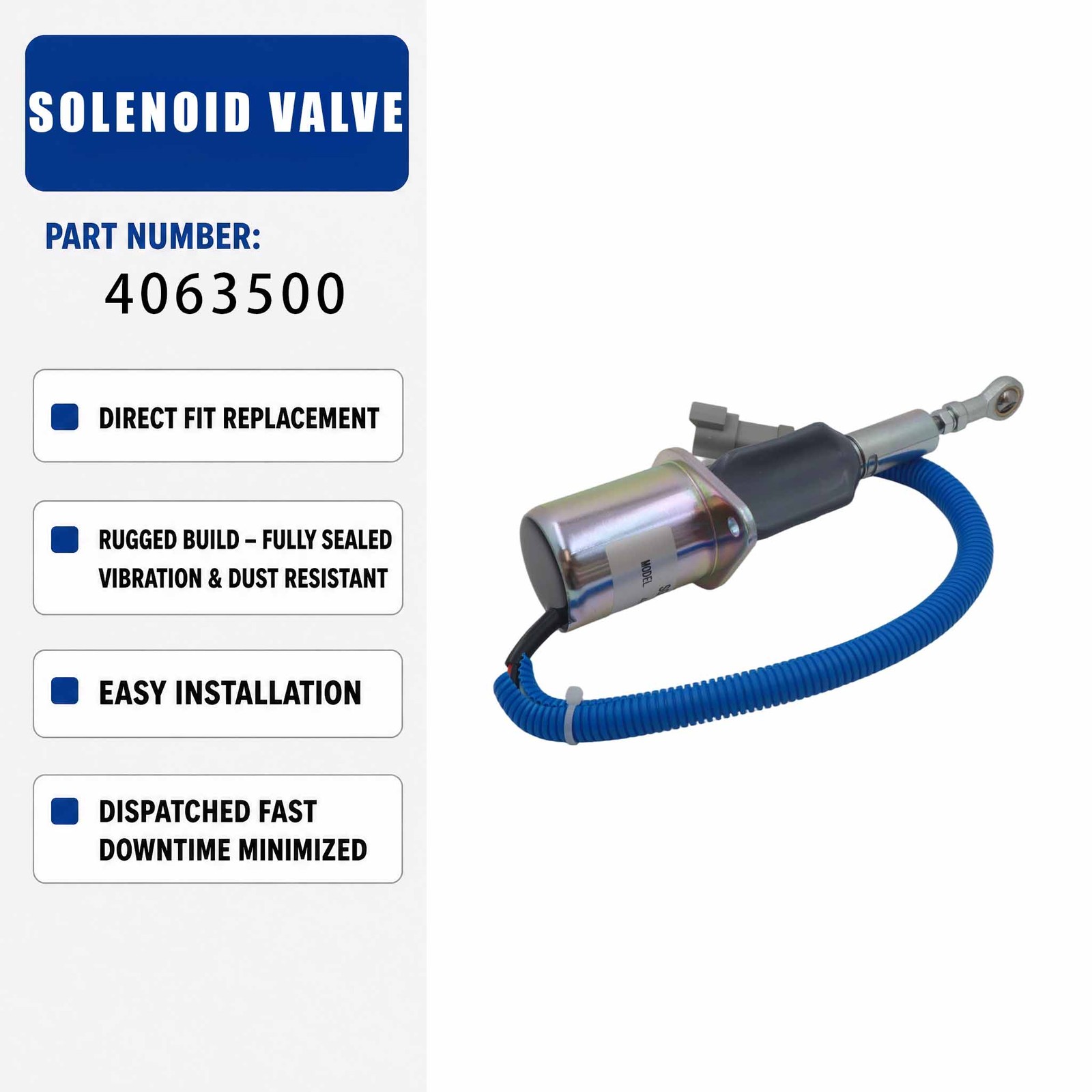 SA503024 solenoid valve For CUMMINS ENGINE 6CT8.3 KOMATSU PC360-7