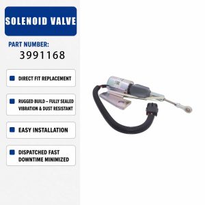 solenoid valve 3964628 For Cummins Engine 4BT 5.9L