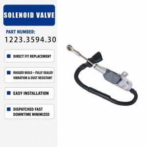 24V Solenoid valve ES1751E-24V For Kobelco E215 Diesel