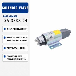 Solenoid valve SA-3838-24 For Cummins Engine 6BT 6BT 5.9L