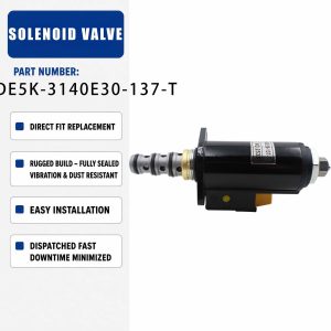 Solenoid valve KDRDE5K-3140E30-137-T For Engine Machinery Parts