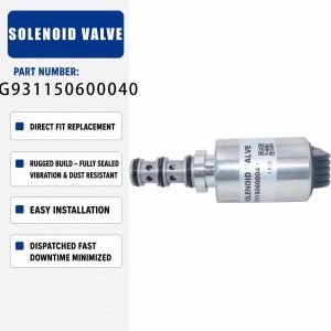 G931150600040 Solenoid valve For Fendt Vario SCR 824 Vario SCR 826 Vario SCR