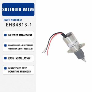 12V Solenoid valve 2003ES-12S7ULB5 For Deutz Diesel Engine Parts