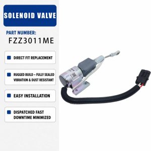 FZZ3011ME Solenoid valve For CUMMINS 4BT CUMMINS 6BT
