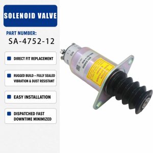 2003-12S7U1B2A SA-4752-12 12V Solenoid valve For Woodward 2003 Diesel
