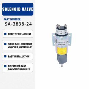 24V Solenoid valve 2001-24E2U1B1S1A For CUMMINS Engine 4BT 6BT QSL K19 K50 NT855