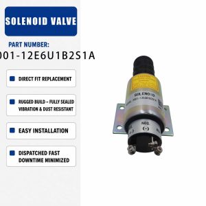 2001-12E6U1B2S1A 12V Solenoid valve For Woodward Engine