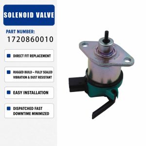 FZZ3083ME 12V Solenoid valve For Kubota V1505 V1305 D1005 D1105 D905